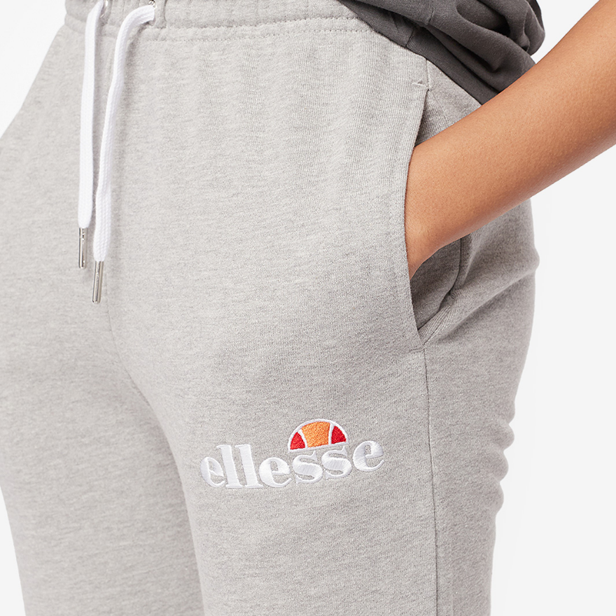 Ellesse Womens Core Embroided Noora Jog Pant - Grey Marl