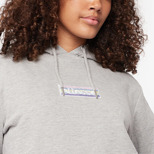 Ellesse Womens Janjan Hoodie - Grey Marl