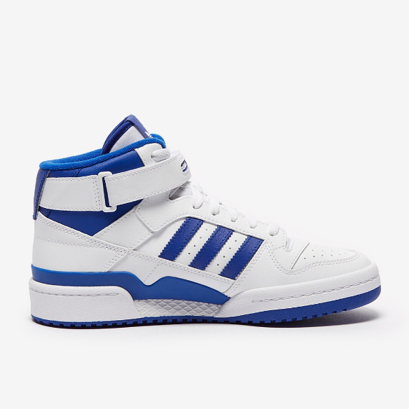 adidas Originals Womens Forum MidWhite/Team Royal Blue/White