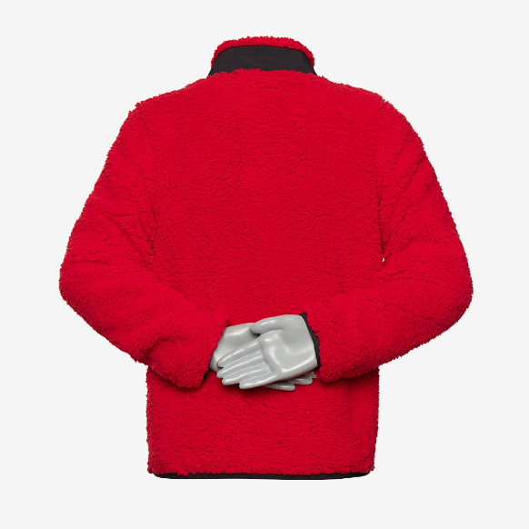 Jordan Boys Sherpa Full-Zip Jacket - Gym Red
