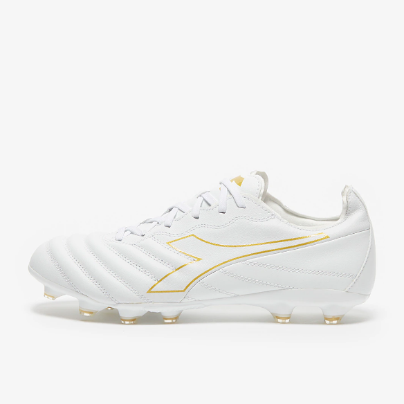 Diadora B-Elite Pro FG - White/Gold