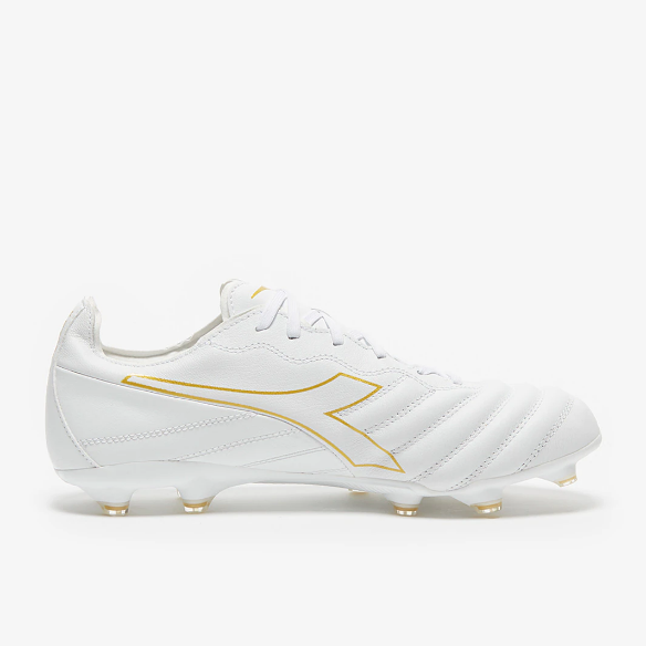 Diadora B-Elite Pro FG - White/Gold