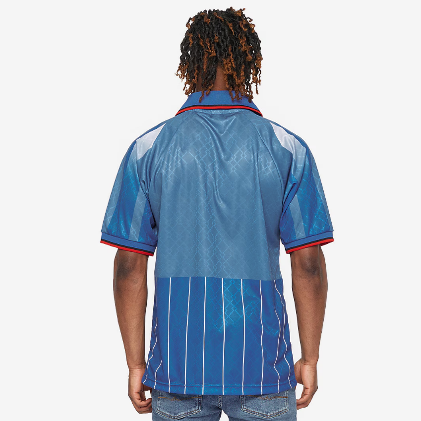 Score Draw AC Milan 1996 Fourth ShirtBlue/White
