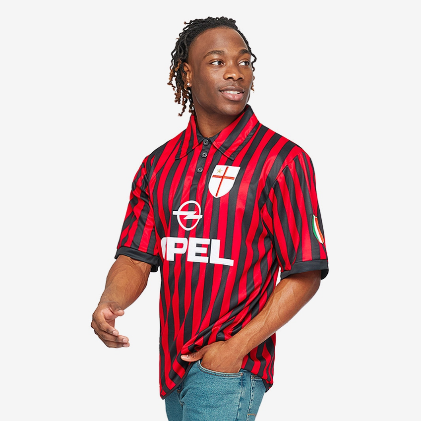 Score Draw AC Milan 2000 Centenario ShirtRed/Black