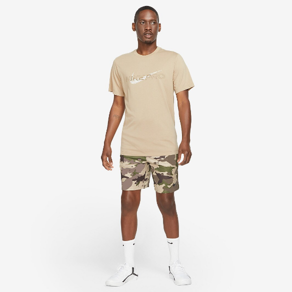 Nike Pro Dri-FIT T-Shirt - Khaki