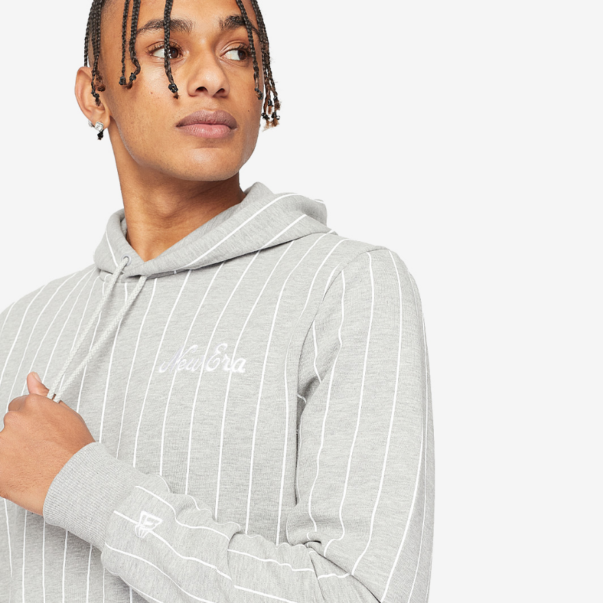 New Era Heritage Pinstripe Hoodie