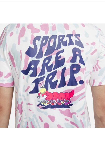 Nike Sportswear Black Light Tie-Dye Tee