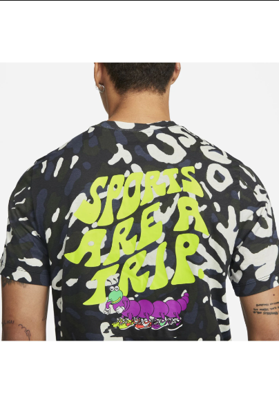 Nike Sportswear Black Light Tie-Dye Tee