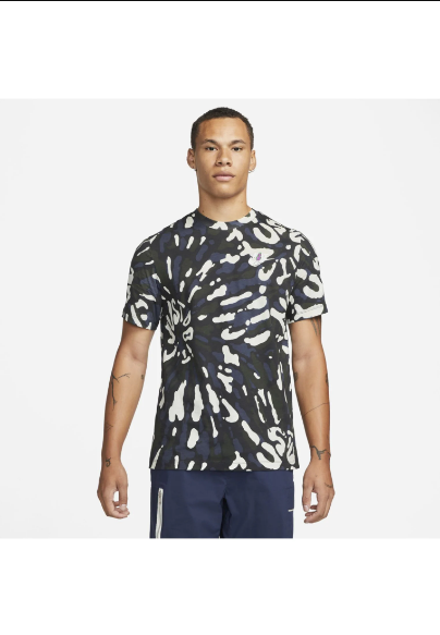 Nike Sportswear Black Light Tie-Dye Tee