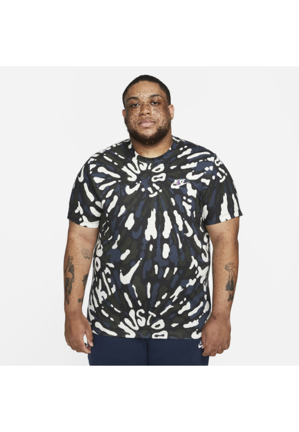 Nike Sportswear Black Light Tie-Dye Tee