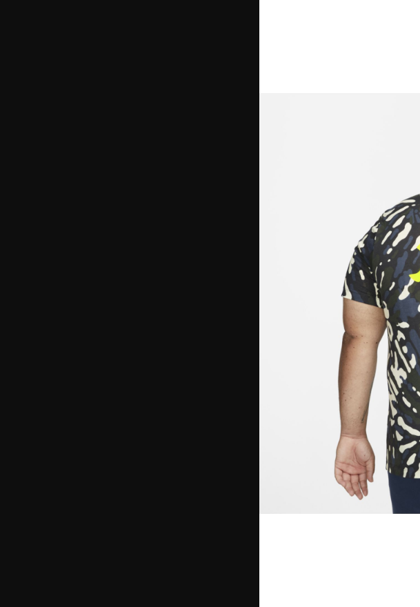 Nike Sportswear Black Light Tie-Dye Tee