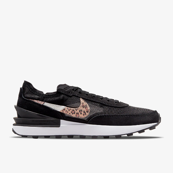 Nike Sportswear Womens Waffle One SE - Black/Multi-Color-Black