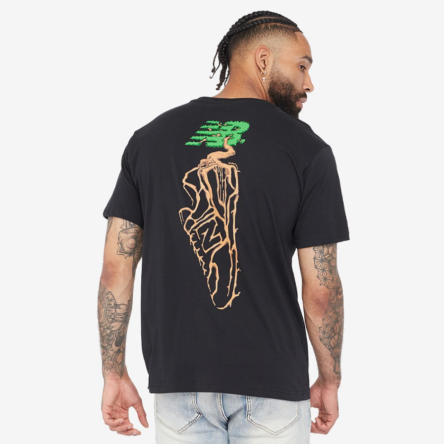 New Balance Essentials Grey Day Roots Tee