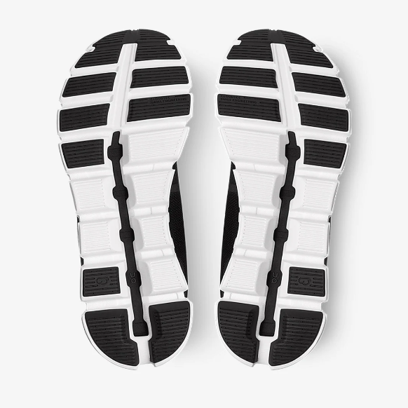 On Womens Cloud - Black/White