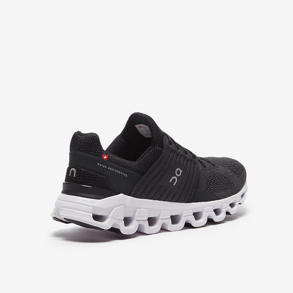 On Womens Cloudswift - Black/Rock