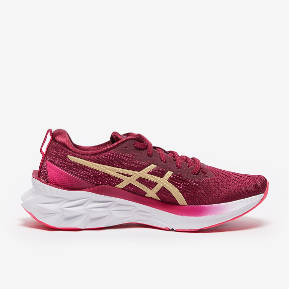 ASICS Womens Novablast 2 - Dried Berry/Champagne