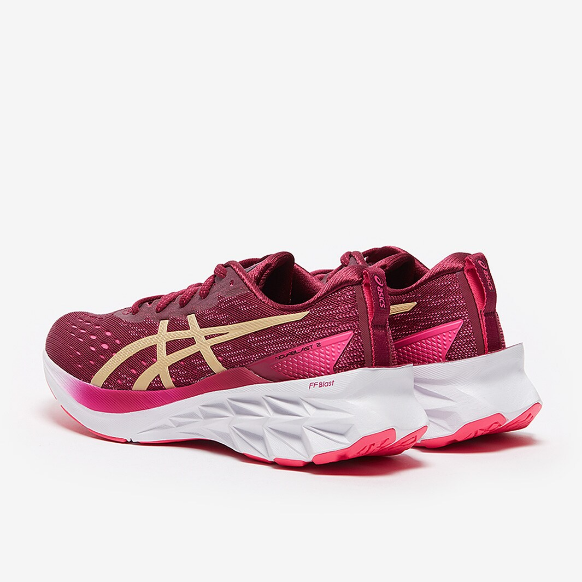 ASICS Womens Novablast 2 - Dried Berry/Champagne