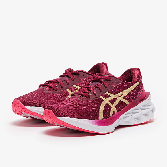 ASICS Womens Novablast 2 - Dried Berry/Champagne