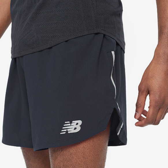 New Balance Graphic Impact Run 5Inch Short - Eclipse