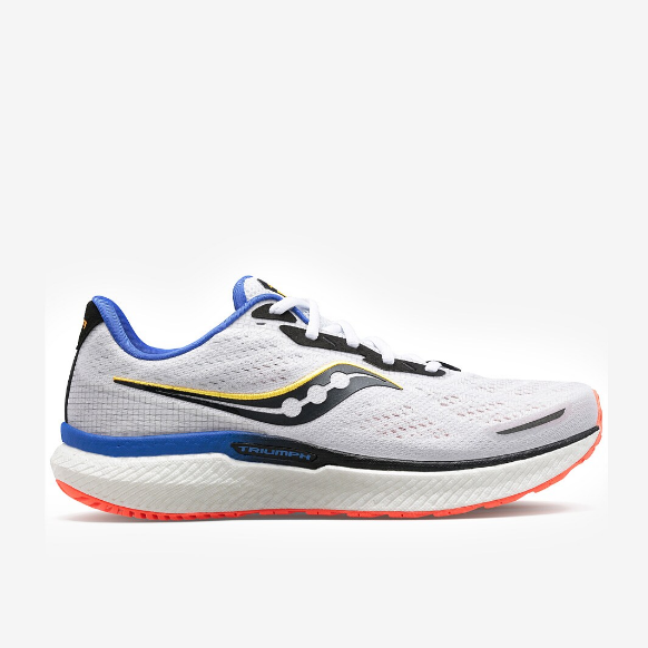 Saucony Triumph 19 - White/Black/Vizi