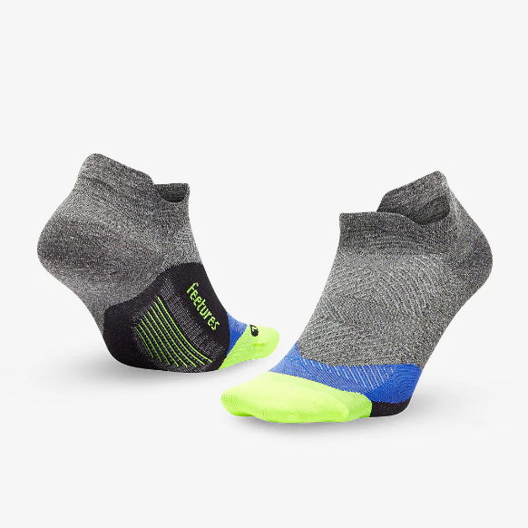 Feetures Elite Ultra Light No Show Tab - Glowing Gray