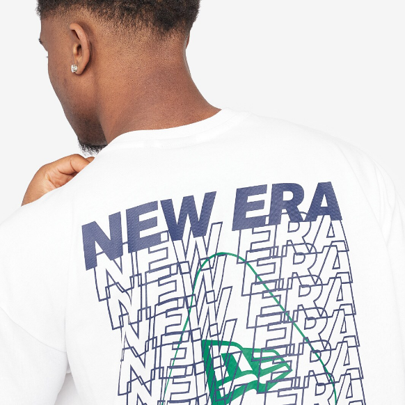 New Era Stacked Graphic Tee