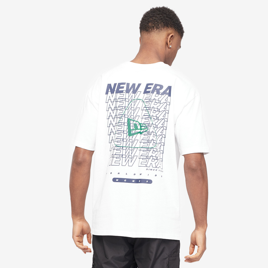 New Era Stacked Graphic Tee