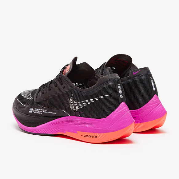 Nike ZoomX Vaporfly Next Percent 2 - Black/Flash Crimson-Hyper Violet