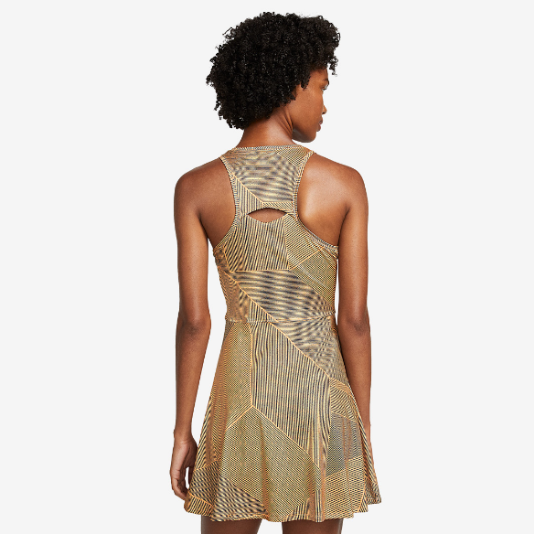 Nike Womens Court Dri-FIT Advantage Dress - Peach Cream/White