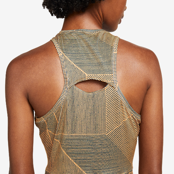 Nike Womens Court Dri-FIT Advantage Dress - Peach Cream/White