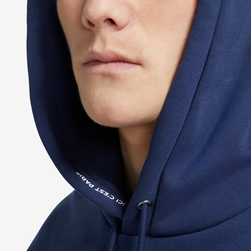 Nike Paris Saint-Germain Fleece Pullover Hoodie