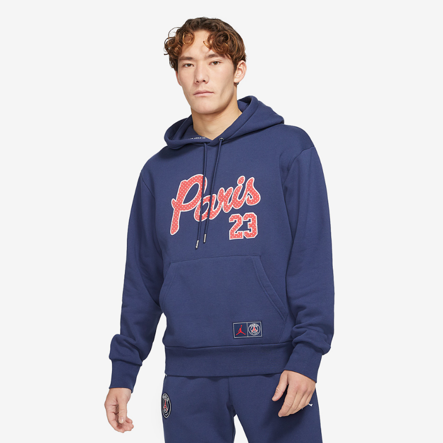 Nike Paris Saint-Germain Fleece Pullover Hoodie