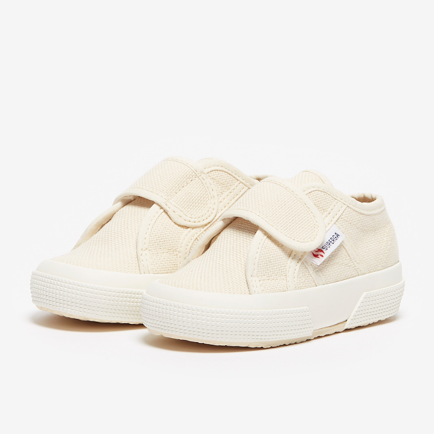 Superga Kids 2750 Bstrap - Beige Raw