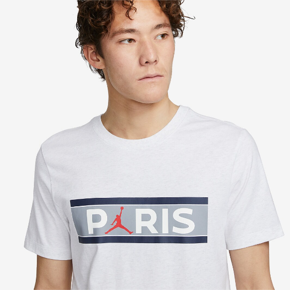 Jordan M J Paris Saint-Germain Wordmark Tee