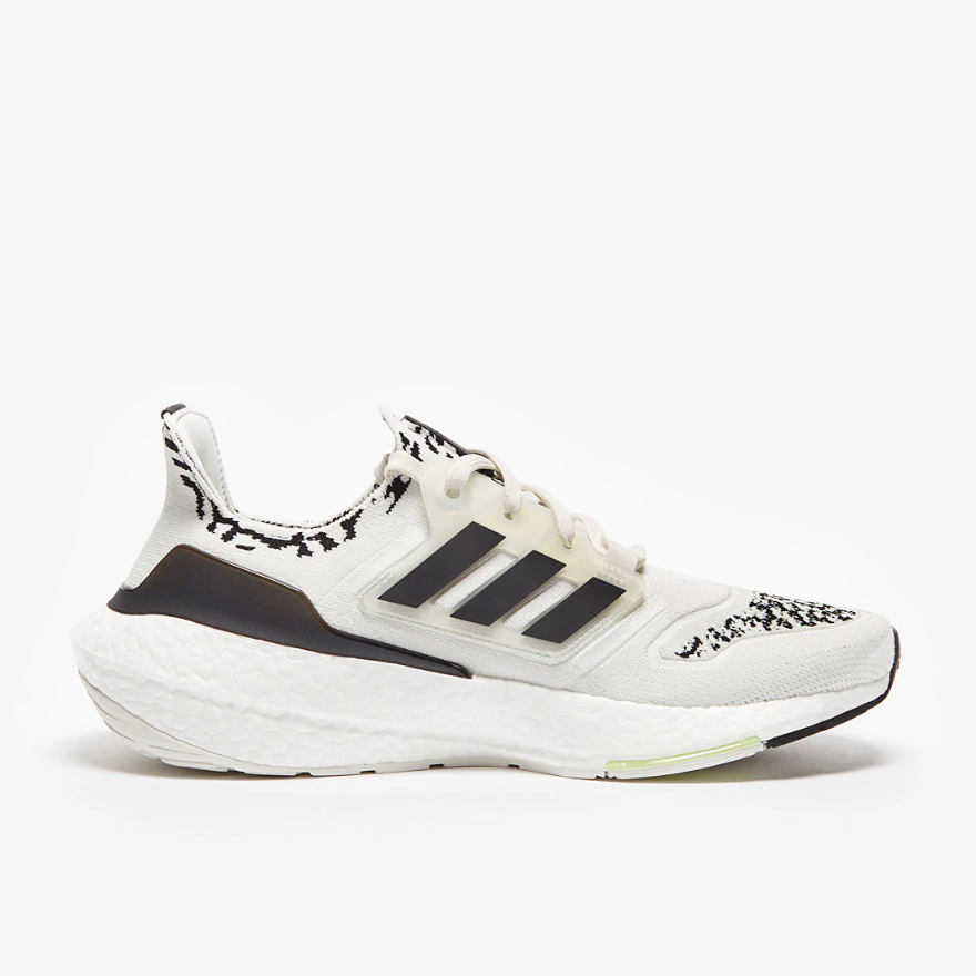 adidas Ultraboost 22 - Non-Dyed/Core Black/Almost Lime