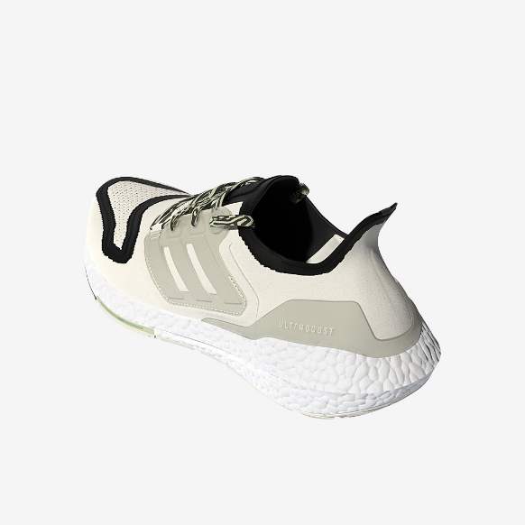 adidas Ultraboost 22 - Non-Dyed/Core Black/Almost Lime