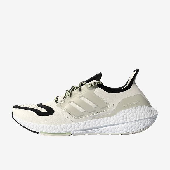 adidas Ultraboost 22 - Non-Dyed/Core Black/Almost Lime