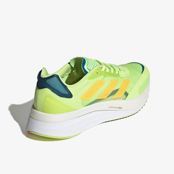 adidas adizero Boston 10 - Pulse Lime/Flash Orange/Real Teal