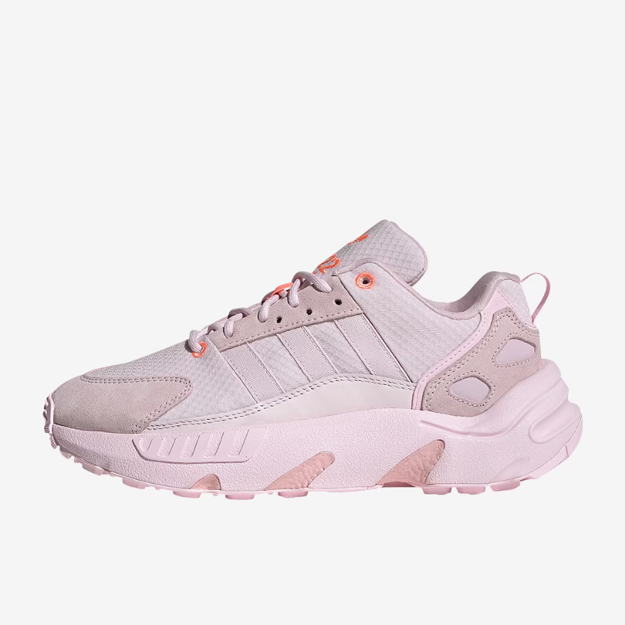 adidas Originals Womens ZX 22 BoostAlmost Pink/Clear Pink/Acid Red