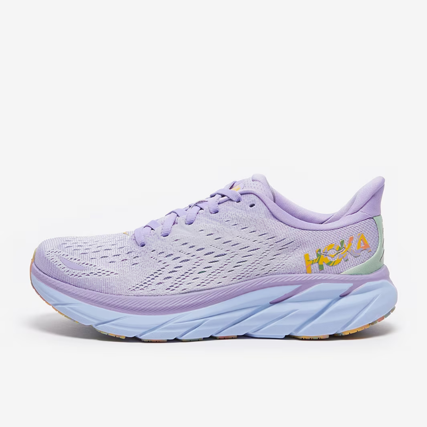 Hoka Womens Clifton 8Baby Lavender/Smoke Green