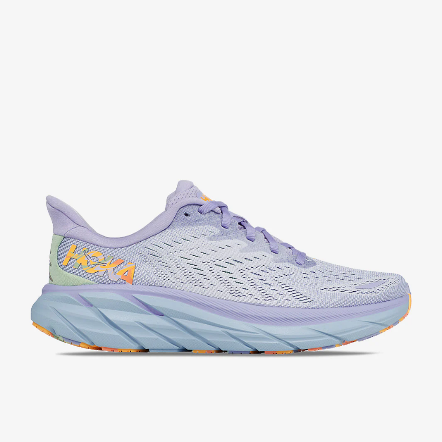 Hoka Womens Clifton 8Baby Lavender/Smoke Green