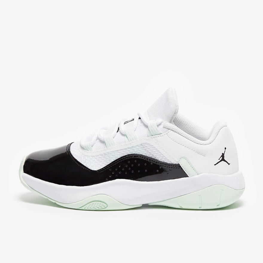 Air Jordan 11 CMFT Low Older Kids (GS) - White/Black/Barely Green