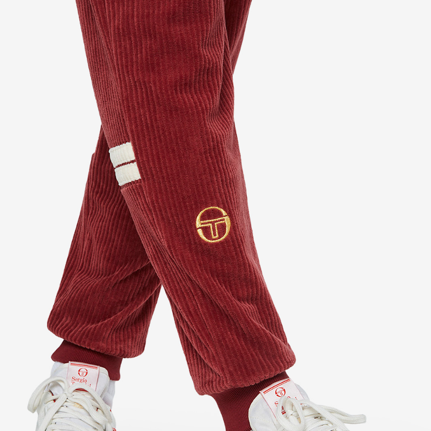 Sergio Tacchini Orion Rib Velour Track Pants