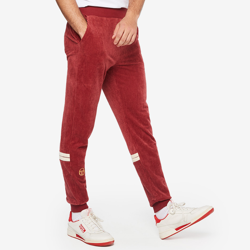 Sergio Tacchini Orion Rib Velour Track Pants