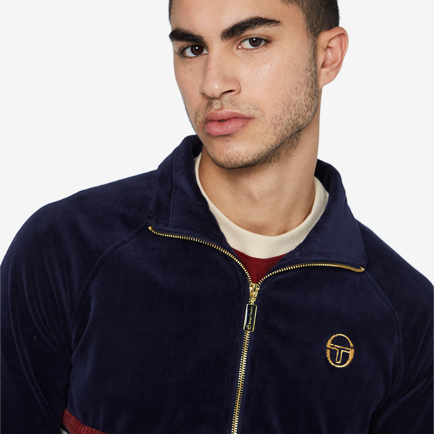 Sergio Tacchini Dallas Velour Track Top