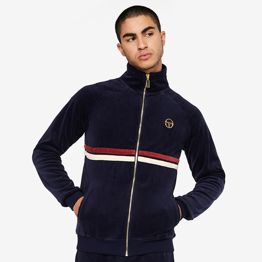 Sergio Tacchini Dallas Velour Track Top