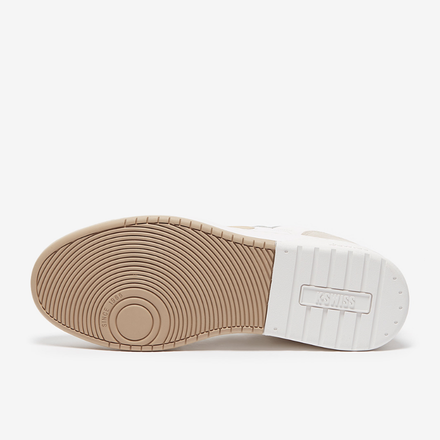 K-Swiss Cannonshield Leather - White/Irish Cream/Moonbeam