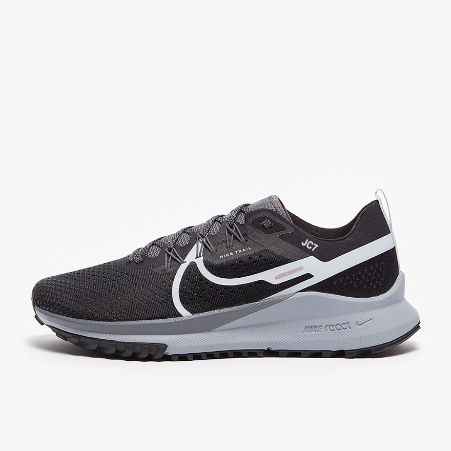 Nike React Pegasus Trail 4 - Black/Aura-Dark Grey-Wolf Grey