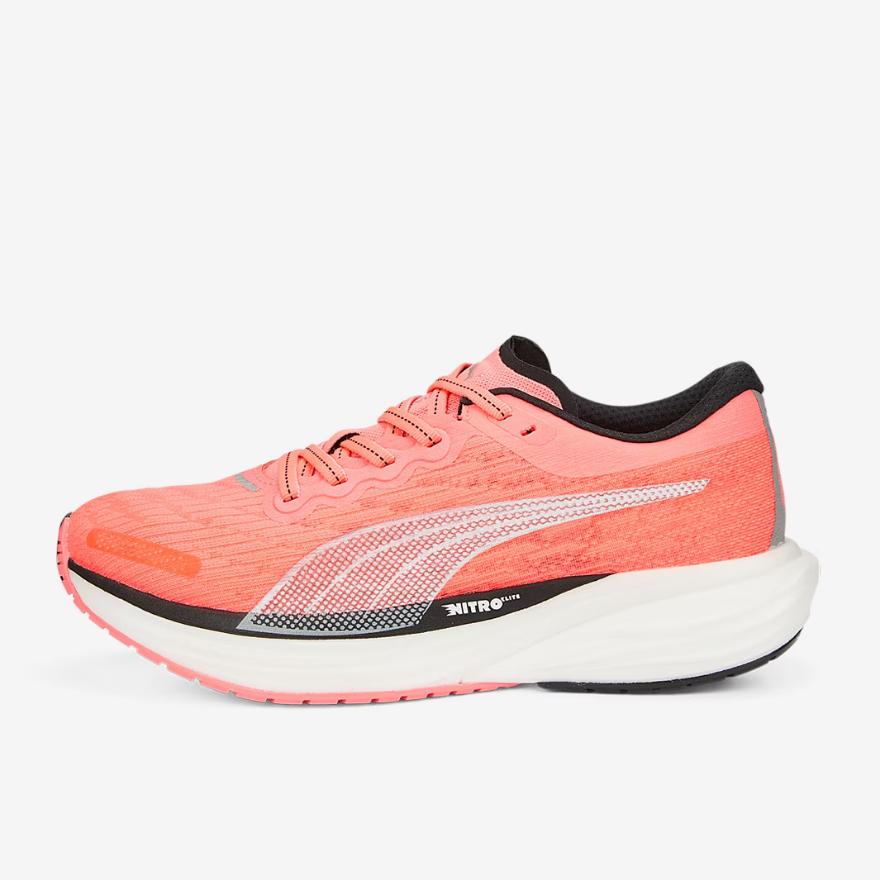 Puma Womens Deviate Nitro 2 - Sunset Glow-Puma Black