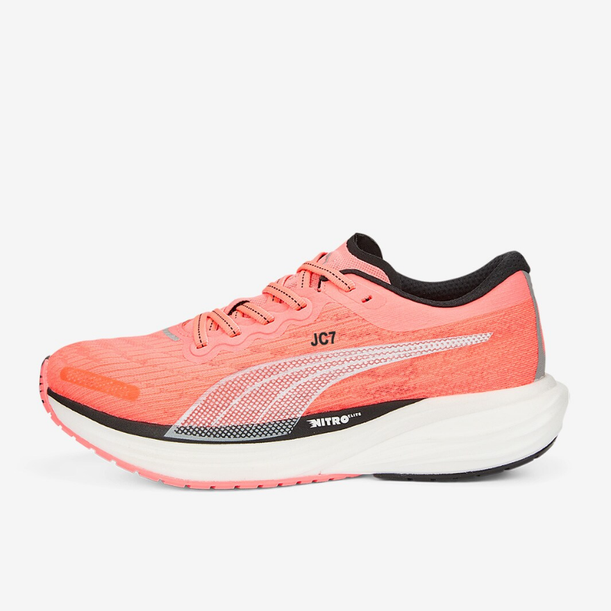 Puma Womens Deviate Nitro 2 - Sunset Glow-Puma Black